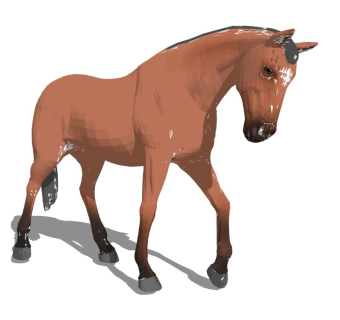 精品动物模型  马 (3)